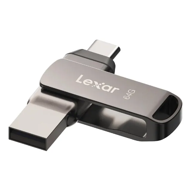 Pendrive Lexar Jumpdrive D400 64gb Dual Usb-c Usb-a
