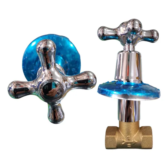 Llave De Ducha Tipo Cruz Aquafina