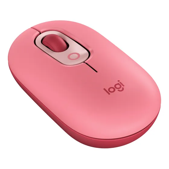 Mouse Logitech Pop Bluetooh Rosado Coral