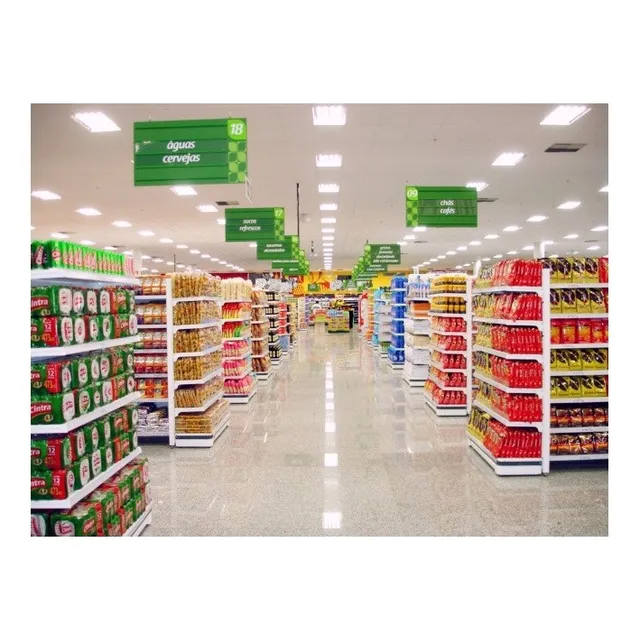 Góndola Exhibition 1.8ma X 1.2ml Supermercados Y Tiendas