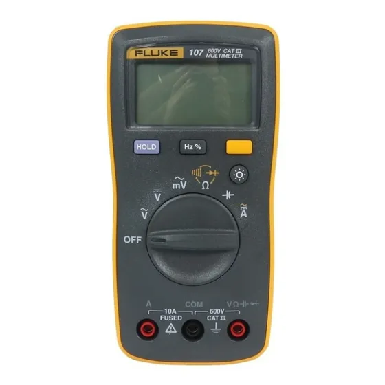 Multímetro Digital Fluke 107 Uso Comercial 600v 21902100