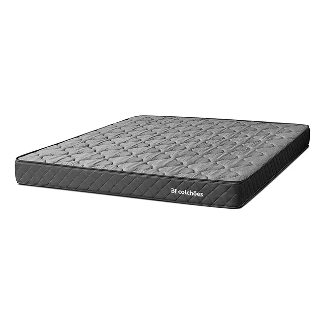 Colchão Casal Ortopédico Espuma D45 Extra Firme 138x188x17cm BF Colchões