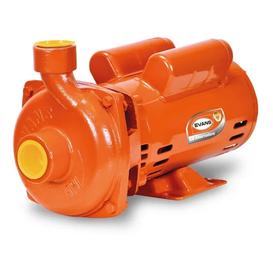 Bomba Centrifuga Evans Residencial Con Motor 2 Hp Color Naranja Fase eléctrica Monofásica Frecuencia 60 Hz