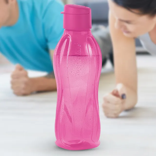 Botella Para Agua Eco Twist 1l Tupperware Fucsia