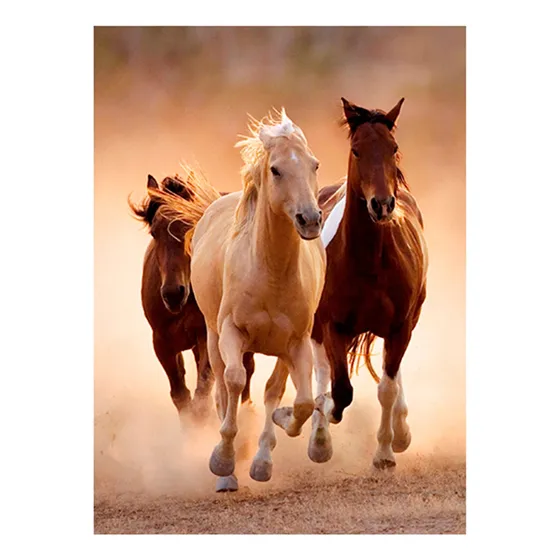 Puzzle Rompecabezas X 1000 Piezas Running Horses (hq Coll). 