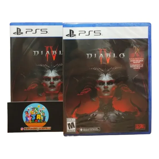 Diablo 4 Ps5 Lacrado Mídia Física Dublado - Envio Rápido