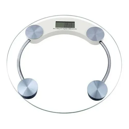 Balanza Personal Digital, Peso Personal 180 Kg, Vidrio 8mm