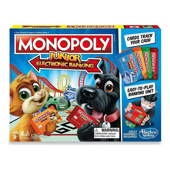 Juego De Mesa Monopoly Junior -banca Electrónica
