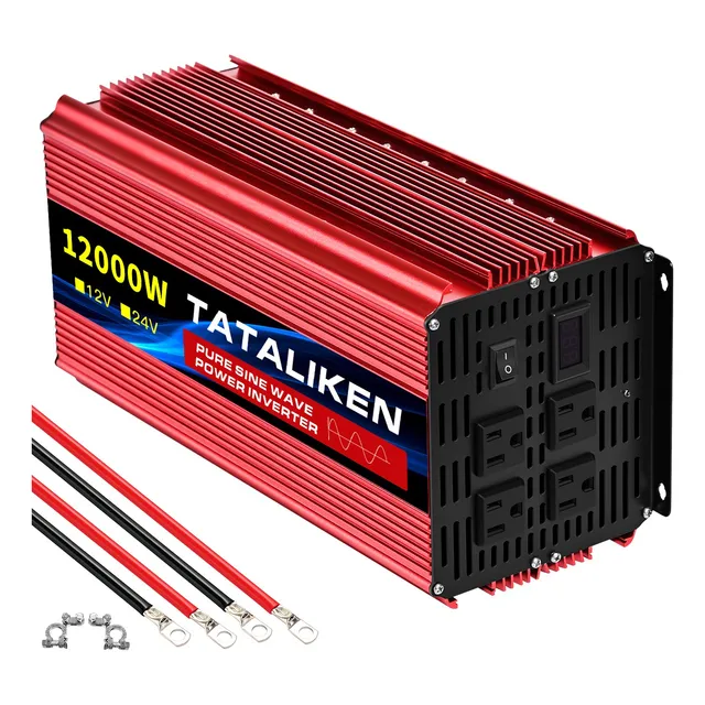 Inversor De Onda Sinusoidal Pura 12v110v12000w Transformador