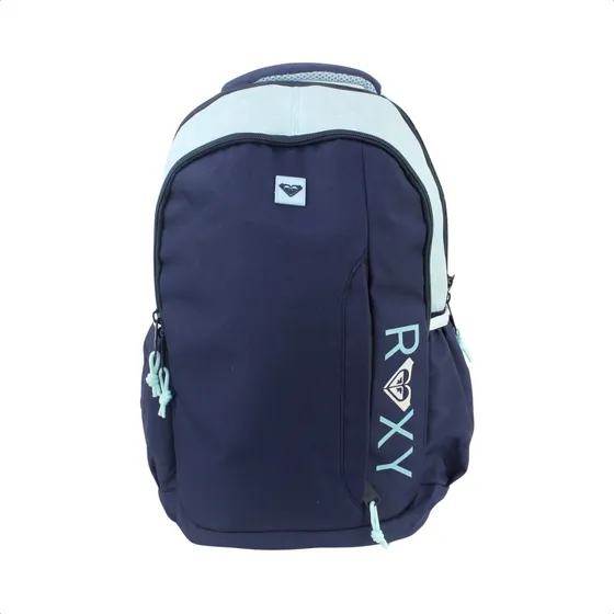 Mochila Esportiva Roxy Essence Com Bolso Anti Furto Casual Cor Essence Azul