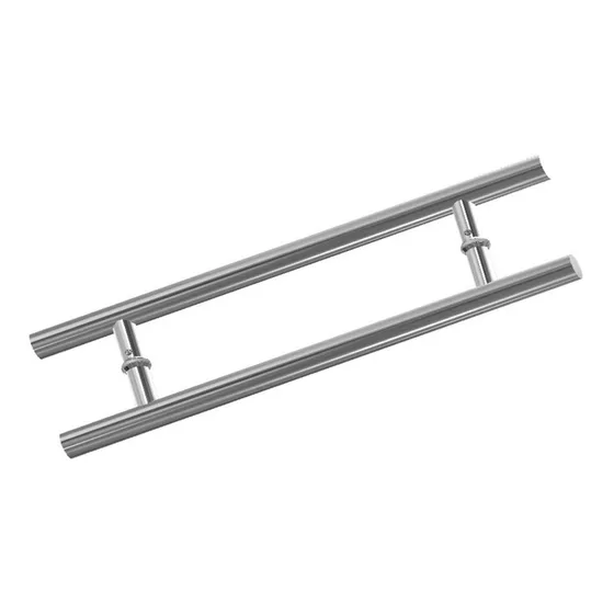 Manillón Para Puertas De Vidrio Tubo 1  X 450 Mm Largo