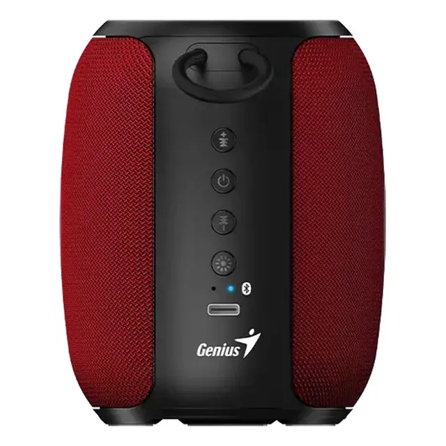 Parlante Portatil Genius Sp-915bt Bluetooth Rojo
