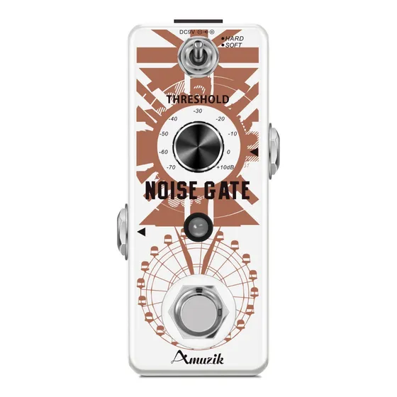 Pedal Analógico De Efeito Guitar Noise Gate Com Chip De Alta