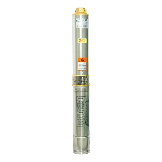 Bomba Sumergible 4pul Con Caja Control Motor 0.5 Hp 220v Leo