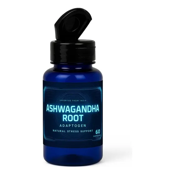 Ashwagandha Premium Origen India 60 Caps, Libido Unisex Sin Sabor