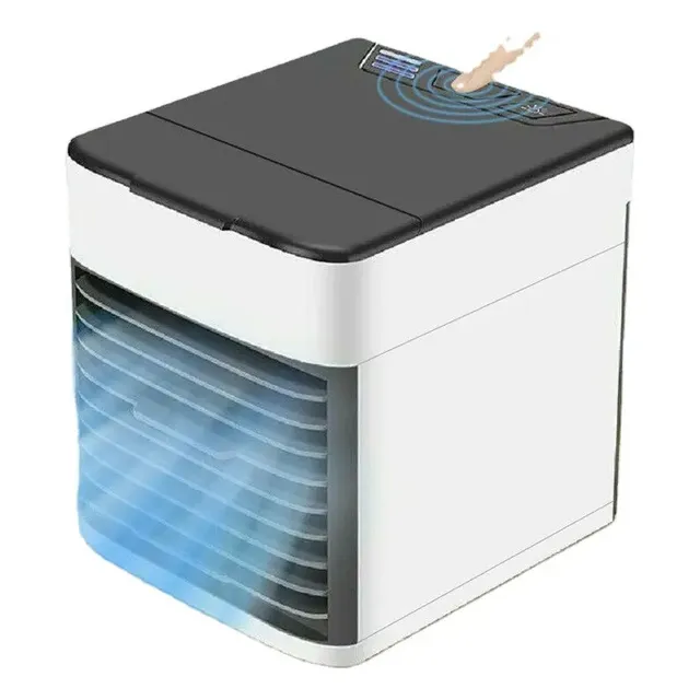Mini Aire Acondicionado Portatil Mesa Ventilador Recargable