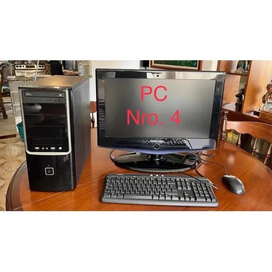 Computadora De Escritorio Completa Poco Uso - Nro 4