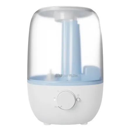 Umidificador De Ar Wap Air Flow U2 Aromatizador Com Luminária Led 2,3 Litros Branco/azul 127/220v