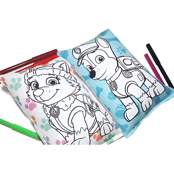 Pack 10 Almohadones Paw Patrol Para Pintar Souvenir Juego