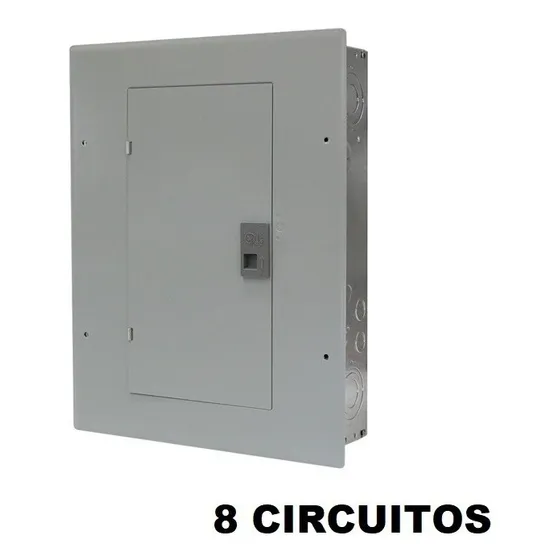 Tablero Residencial 8 Circuitos 
