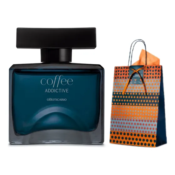 Presente Coffee Addictive Colônia Masculina, O Boticário