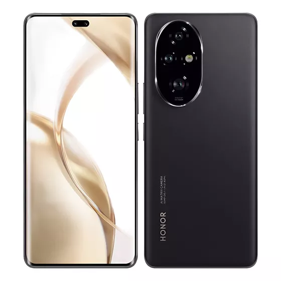 HONOR 200 Pro 12GB+512GB Smartphone 5200 mAh, Pantalla OLED curva, Dual Sim, Negro