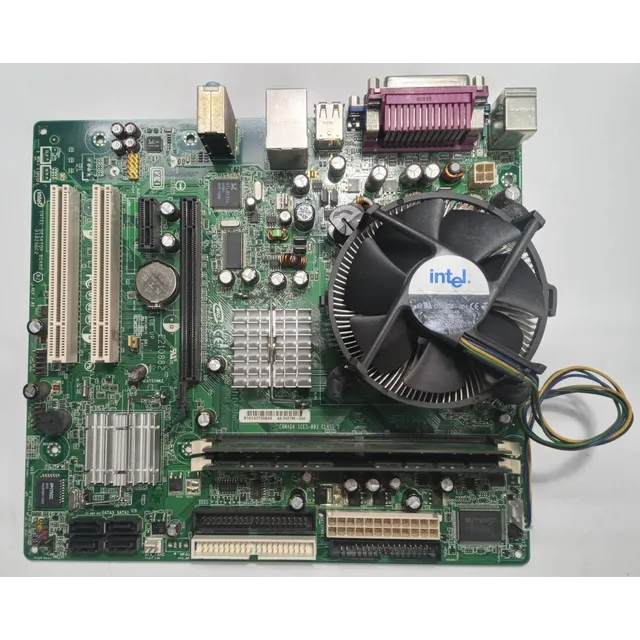 Placa Madre Intel D102ggc2 Ver 1.02 Pentium4 2gb Ram Cooler
