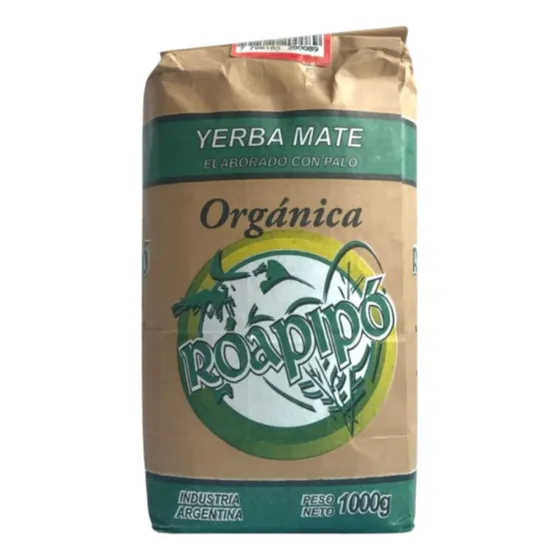 Yerba Mate Roapipo Fuerte Orgánica X 1kg