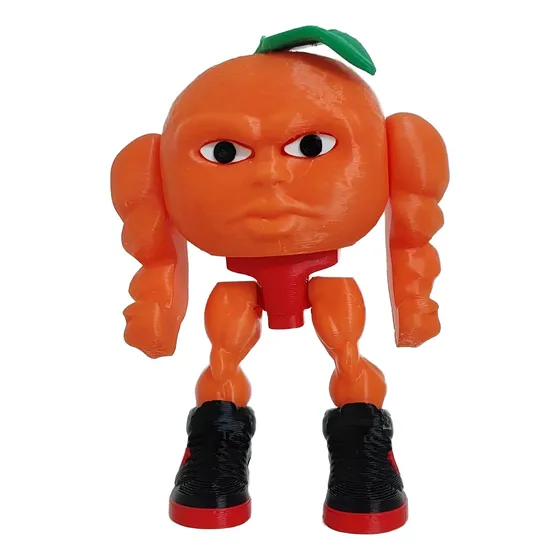 Muñeco Udin Din Din Dun Meme Brainrot Italiano 3d