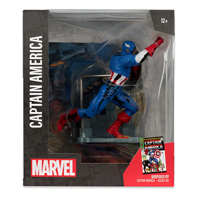 Mc Farlane Marvel Figura 18cm Articulado Capitan America By 