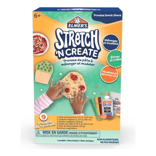 Elmer's Stretch'n Slime Create Kit De Snacks 2204745