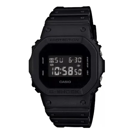 Relógio Casio Masculino G-shock Digital Preto Dw-5600bb-1dr Preto