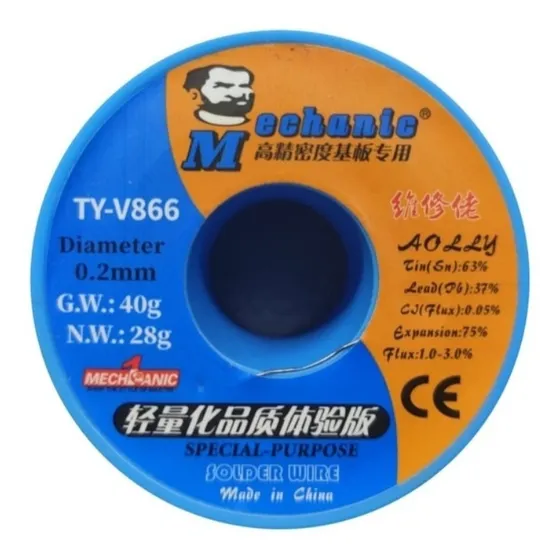 Estaño Para Soldadura Mechanic Ty V866