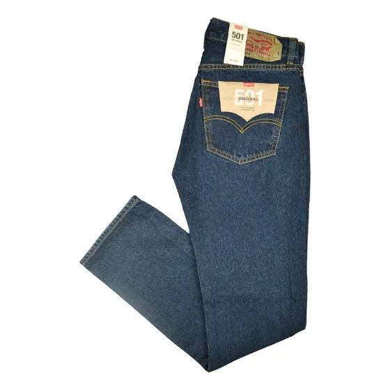 Pantalón Levis Original 501 Azul