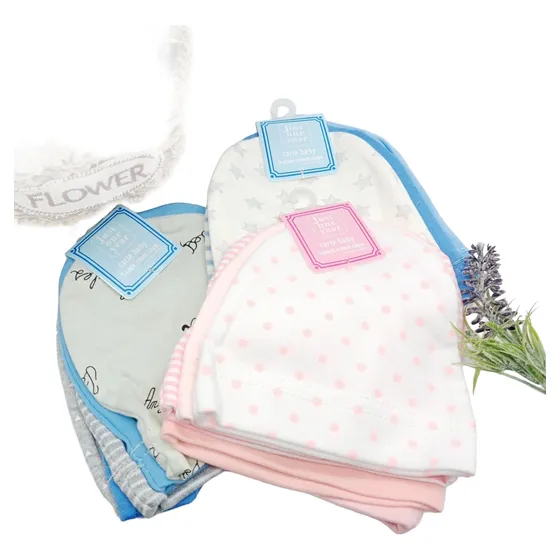 Pack 5 Gorritos De Algodón Para Bebe 