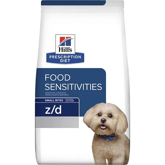 Hills Z/d Food Sensitivities Pedaços Pequenos 3,17kg