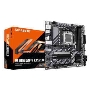 Gigabyte B850m Ds3h Amd Am5 Lga 1718 Placa-mãe, Matx, Ddr5, Gigabyte B850m Ds3h Amd Am5 Lga 1718 Placa-mãe, Matx, Ddr5,