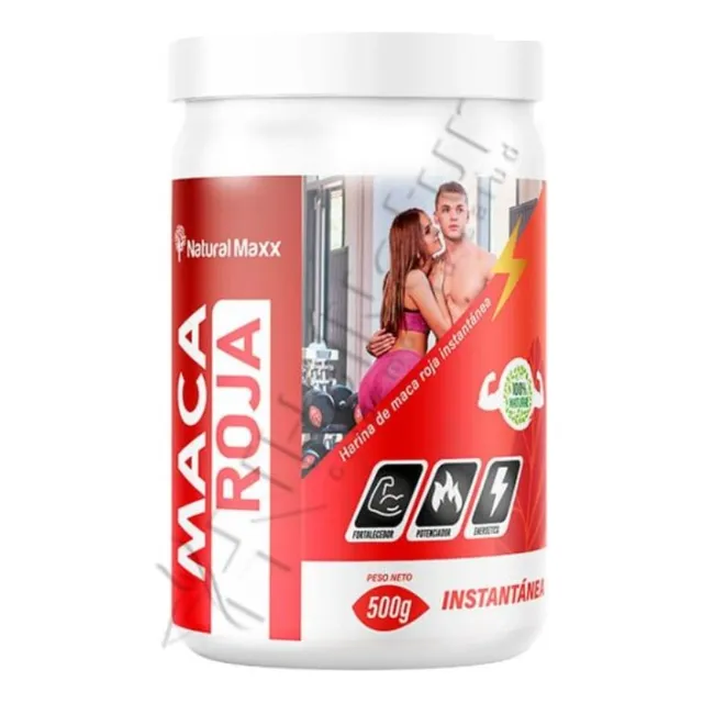 Maca Roja Naturalmaxx Multimineral Polvo 500gr