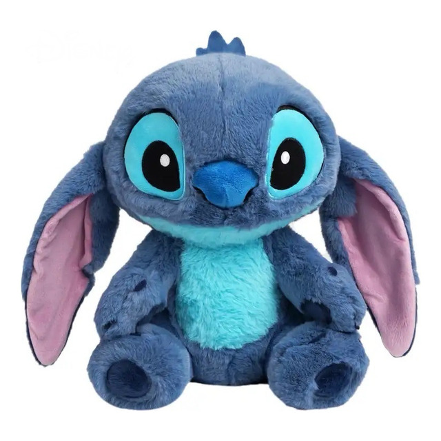 Urso De Pelúcia Stitch Encantador Antialergico Macio Cor Azul Urso De Pelúcia Stitch Encantador Antialergico Macio Cor Azul
