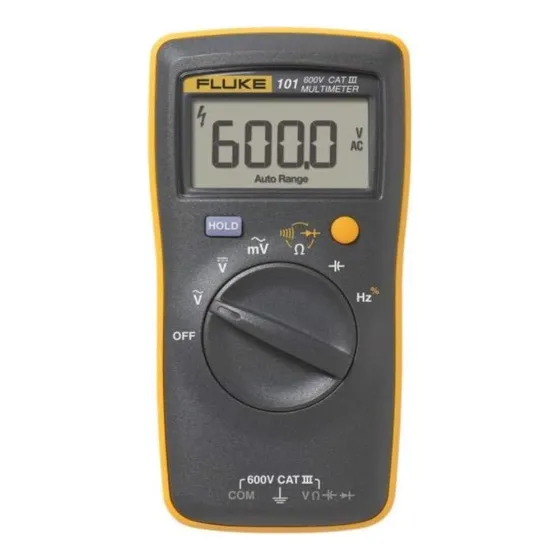 Fluke 101 Equipo De Medidor Portátil De Bolsillo Multímetro