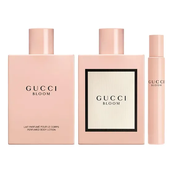 Set De Viaje Perfume Gucci Bloom Para Mujer (100 Ml), Eau De