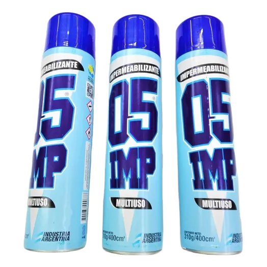 Impermeabilizante 05 400cc Tela,cuero,ropa Combo X 3 Un.!!!