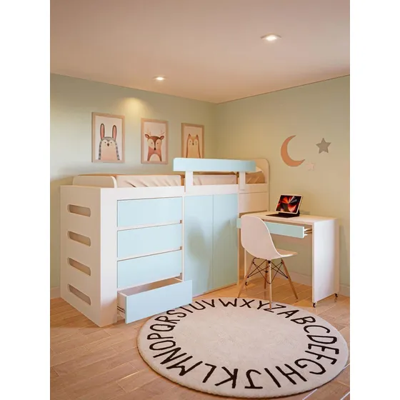 Cama Juvenil Iconhomes Versatil