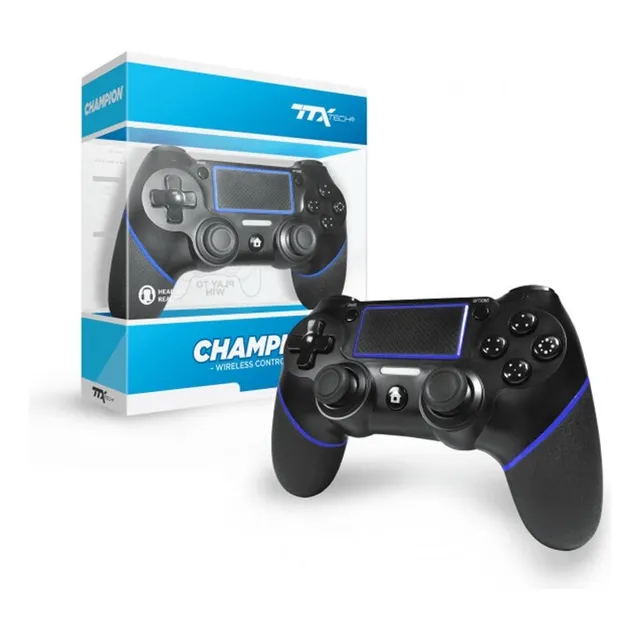 Control Inalambrico Champion Para Ps4 Negro