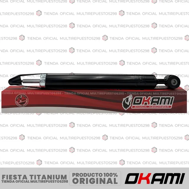 Amortiguador Trasero Fiesta Titanium 2014-2017 Ambos Lados
