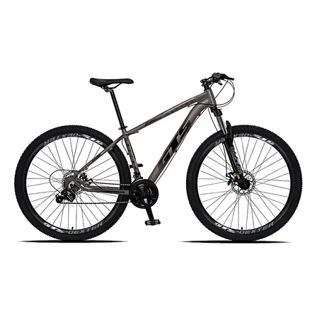Bicicleta Aro 29 Gts Dexter 24v Cambio Shimano Freio A Disco Cor Grafite/preto Tamanho Do Quadro 21