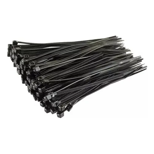 Tirrap 10  X 4,8 Mm (25cm) Negro