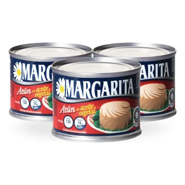 Atún En Aceite Margarita 140gr Pack 3und