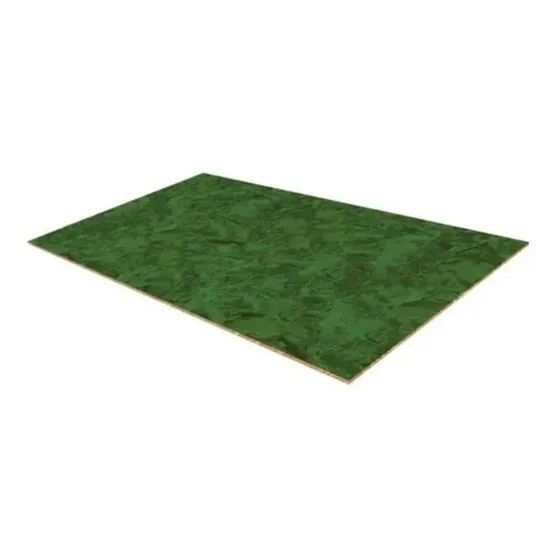 Osb Tapume Verde Fenolico 10 Mm 1,22x2,20 Mts Cercos De Obra