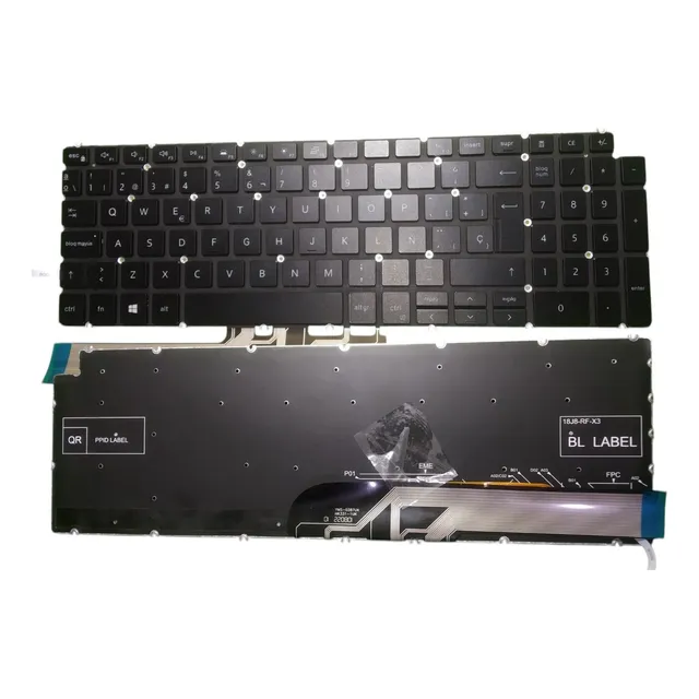Teclado Compatible Dell Inspiron 15 3501 15 3505 Iluminado